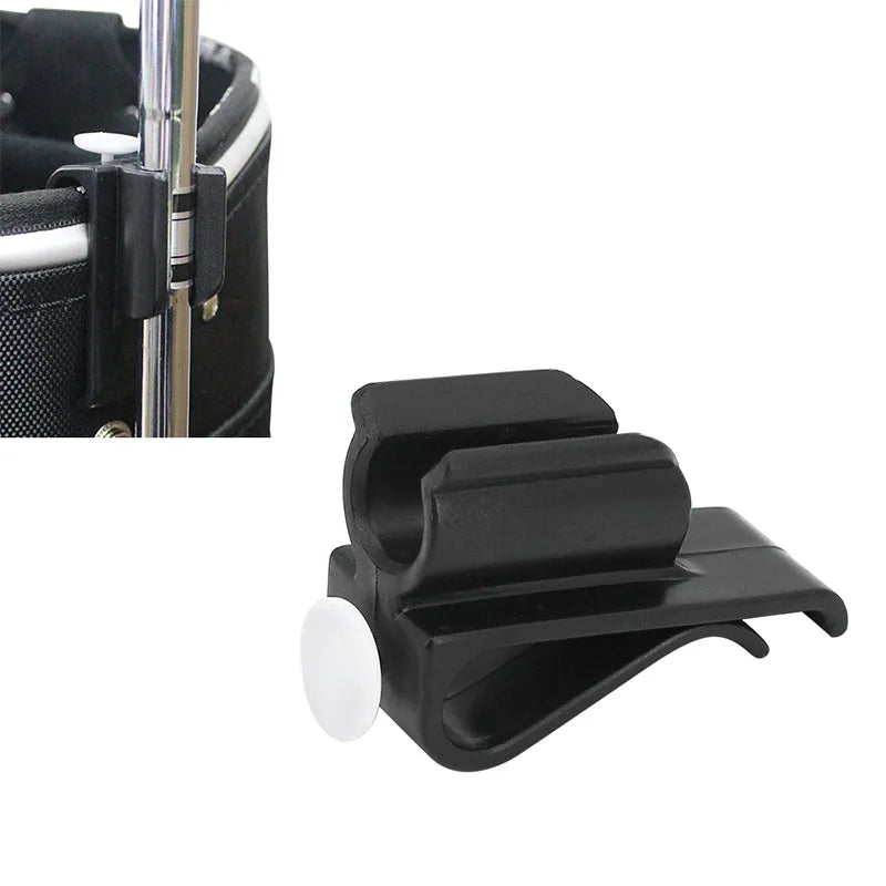 1 Pcs Golf Putter Holder Clamp Clip Stand Organizer Club Aid Tool Accessories with Golf Ball Mark Training Aids Drop Ship