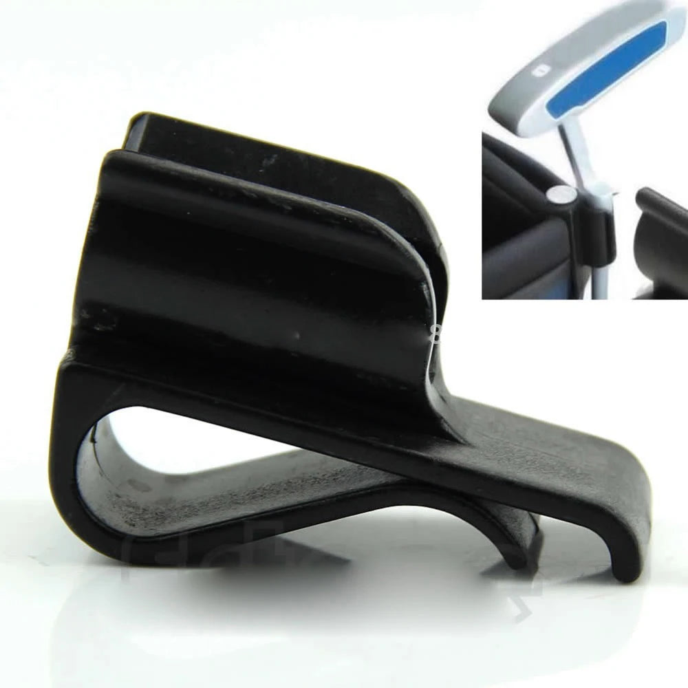 Pack 14 Pcs Golf Putter Clamp Golf Bag Clips Clubs Holder Organizer with Plastic White Marker Drop Ship