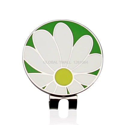 30MM 1.18 Inch Golf Ball Marker W Magnetic Golf Cap Hat Clip Mark for Golfer Golf Ball Shoes Clover National Flag Dog Pig Flower