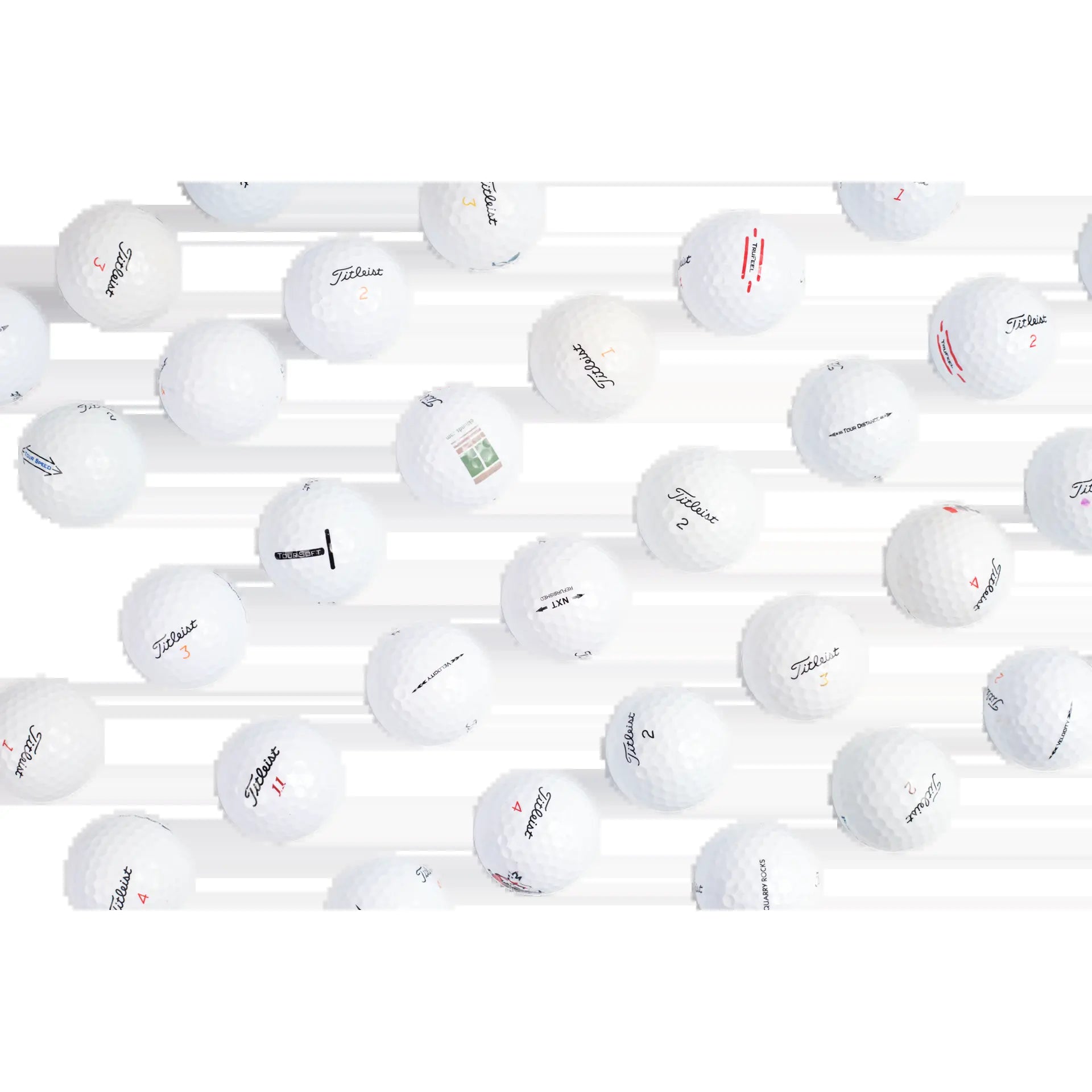 48 Titleist Golf Ball Mesh Bag Mix