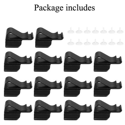 Pack 14 Pcs Golf Putter Clamp Golf Bag Clips Clubs Holder Organizer with Plastic White Marker Drop Ship