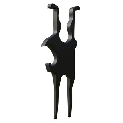 Golf Multi-Tool Universal Cigar Clip Beer Shotgun and Golf Divot Tool Magnetic Golf Cart Cigar Holder Clip Golf Cart Accessories