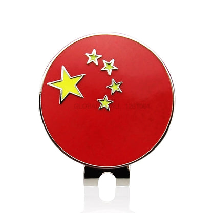 30MM 1.18 Inch Golf Ball Marker W Magnetic Golf Cap Hat Clip Mark for Golfer Golf Ball Shoes Clover National Flag Dog Pig Flower